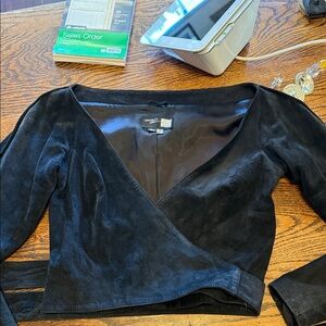 Vintage suede top